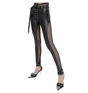 Pantalon 'Punk Doll' Noir