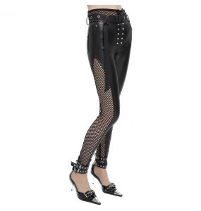 Black 'Punk Doll' Pants