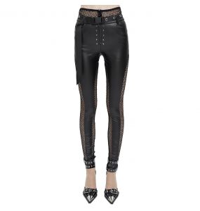 Pantalon 'Punk Doll' Noir