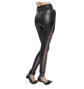 Black 'Punk Doll' Pants
