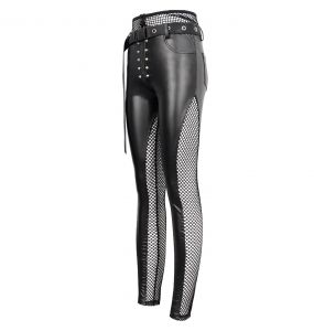 Black 'Punk Doll' Pants
