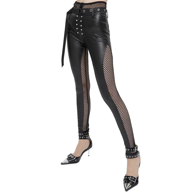 Pantalon 'Punk Doll' Noir