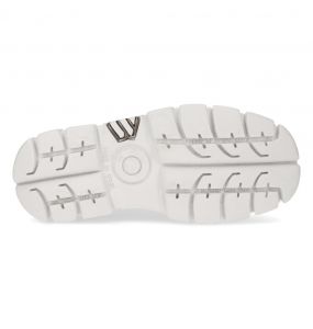 White Napa and Vacuno New Rock Metallic Shoes