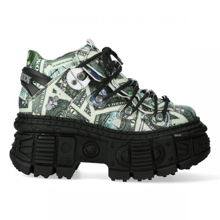 Chaussures Plateformes New Rock Tank 'One Dollar'