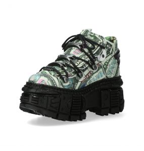 Chaussures Plateformes New Rock Tank 'One Dollar'