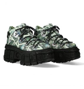 Chaussures Plateformes New Rock Tank 'One Dollar'