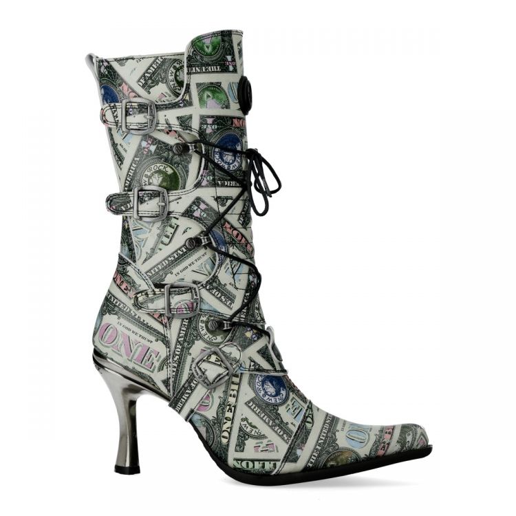 Bottes New Rock Malicia 'One Dollar'