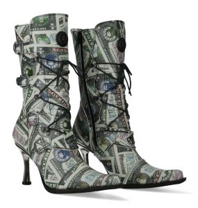 Bottes New Rock Malicia 'One Dollar'