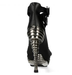 Chaussures New Rock Punk Sandals Noires