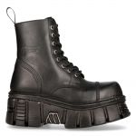 Black New Rock NewmiliAnkle Boots
