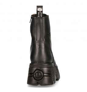 Black New Rock NewmiliAnkle Boots