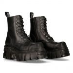 Black New Rock NewmiliAnkle Boots