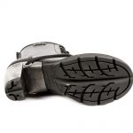 Bottines New Rock Trail en Cuir Noir