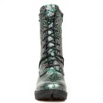 Bottines New Rock Trail en Cuir Gris et Gris