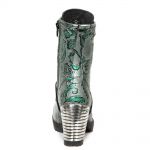Bottines New Rock Trail en Cuir Gris et Gris