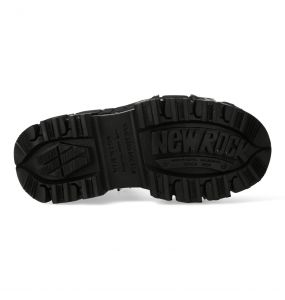 Green 'One Dollar' New Rock Tank Platform Ankle Boots