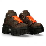 Chaussures Plateformes New Rock Wall Oranges