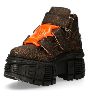 Chaussures Plateformes New Rock Wall Oranges