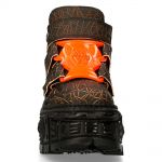 Chaussures Plateformes New Rock Wall Oranges