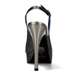 Silver New Rock Stiletto Shoes