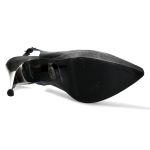 Silver New Rock Stiletto Shoes