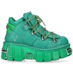 Chaussures New Rock Metallic Monochromes Vertes