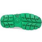 New Rock Metallic Monochrome Green Shoes