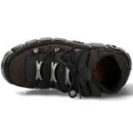 Brown Canvas New Rock Metallic Shoes