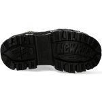 Chaussures Plateformes New Rock Tank Vertes et Noires