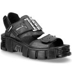 Black Luxor Leather New Rock Bio Sandal