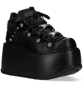 Chaussures Plateformes New Rock Marte Noires