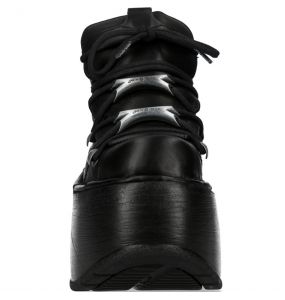 Chaussures Plateformes New Rock Marte Noires