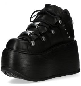 Chaussures Plateformes New Rock Marte Noires