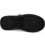 Black Leather New Rock Marte Platform Shoes