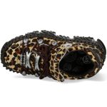 Chaussures Plateformes New Rock Fire en Léopard Marron
