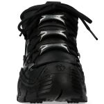 Chaussures New Rock Impact en Cuir Noir