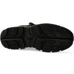 Black Leather New Rock Impact Shoes