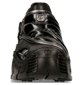 Black Patent Leather New Rock Impact Shoes