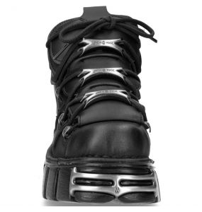 Chaussures New Rock Metallic en Cuir Vegan