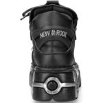 Chaussures New Rock Metallic en Cuir Vegan