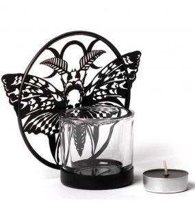 'Death's Head Moth' T-Light Holder