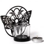 'Death's Head Moth' T-Light Holder