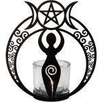 'Danu Goddess' T-Light Holder