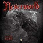 Alchemy Gothic 'Neverworld' Black & White 2026 Wall Calendar