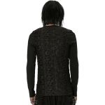 Black 'Thrasaric' Long Sleeves Sweater