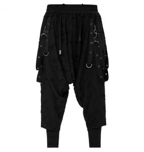 Pantalon Baggy 'Thrasaric' Noir