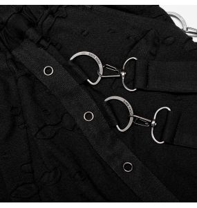 Pantalon Baggy 'Thrasaric' Noir