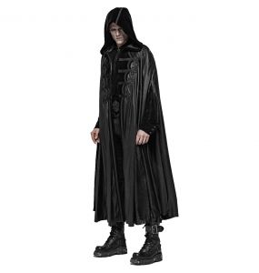 Black 'Lazarus' Long Cloak