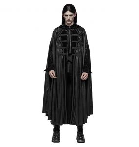 Longue Cape 'Lazarus' Noire