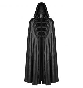 Longue Cape 'Lazarus' Noire